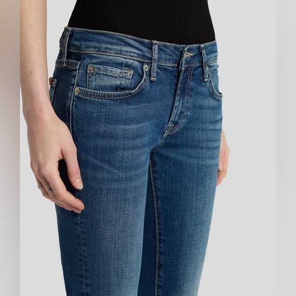 7 For All Mankind Original Blue Boot Cut Jeans -Size 29 - Picture 5 of 16